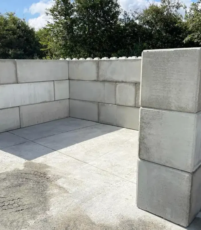 Blocs béton Légo à Cholet par Cholet Agglos